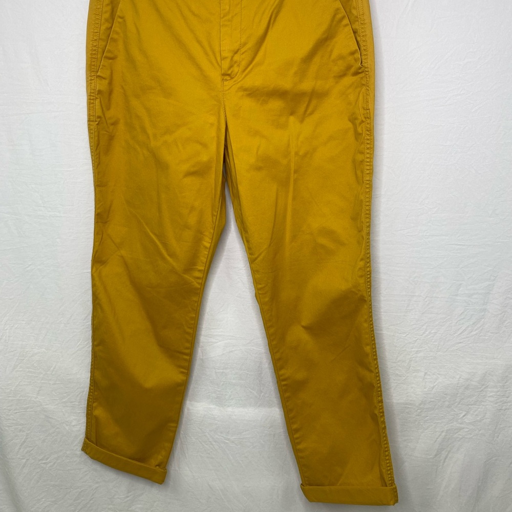 Gap chino pants, Size 6 ,Yellow Mustard color - Picture 2 of 7